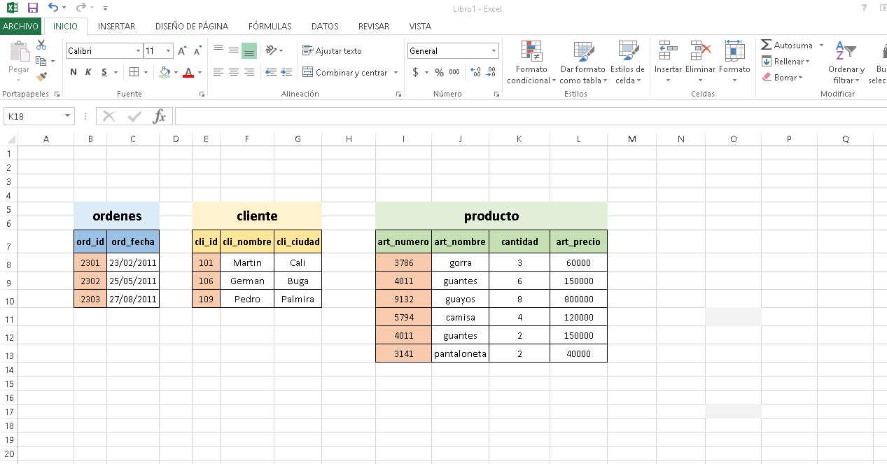 identificacion y separacion de entidades